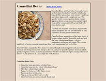 Tablet Screenshot of cannellini.com